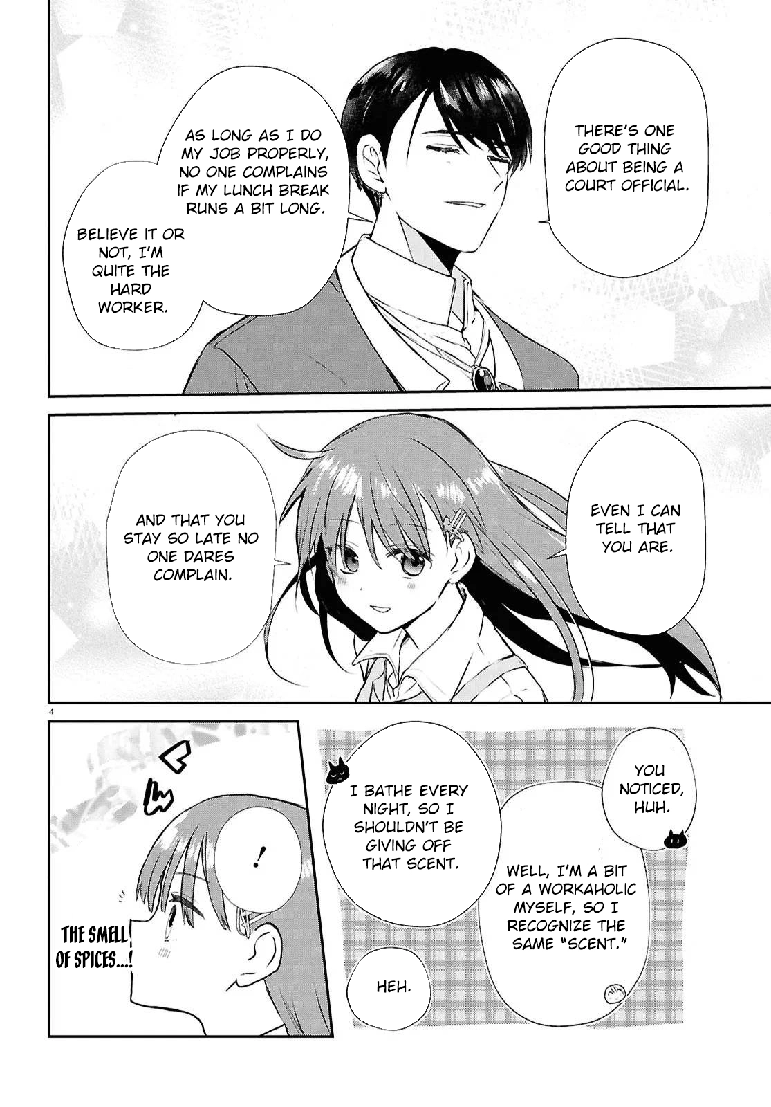 The Hideaway Café: The Mage by Accident and the Visiting Royal Secretary Chapter 9 Page 4